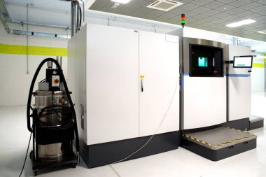 3D printerlere harcama maddeler - doğrudan metal lazer sinterleme (Dmls) toz metal bir yatağa ateş lazer kullanan bir katkı imalat tekniğidir metal.