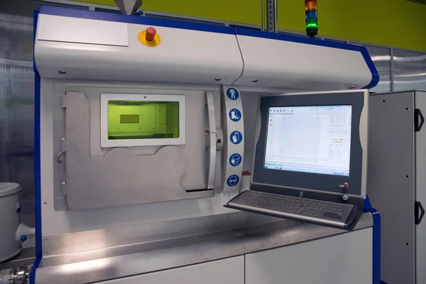 Metalen Printer Directe Metalen Laser Sinteren Dml Een Additief Productietechniek — Stockfoto