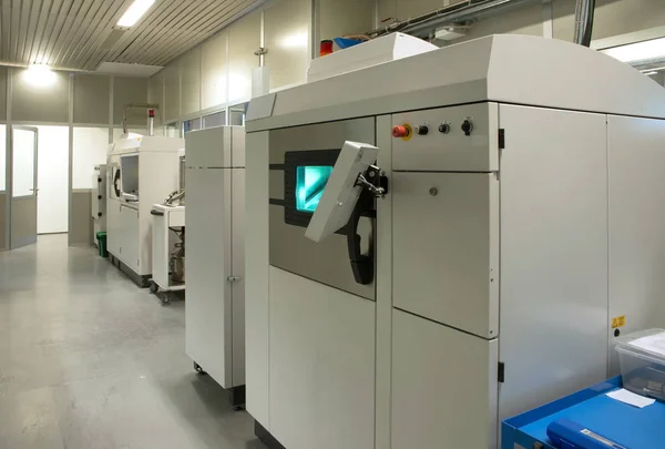 Metall Skrivare Direct Metal Laser Sintring Dml Additiv Tillverkning Teknik — Stockfoto