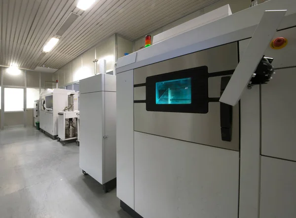 Metalen Printer Directe Metalen Laser Sinteren Dml Een Additief Productietechniek Rechtenvrije Stockfoto's