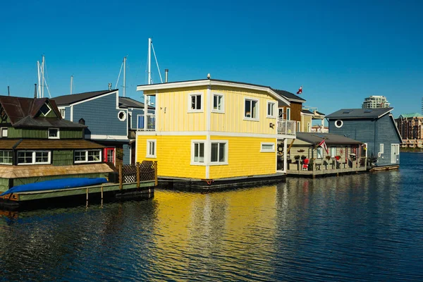 Casa Flotante Village Houseboats Fisherman Wharf —  Fotos de Stock