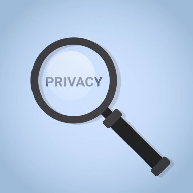 Gdpr veri gizliliği mavi arka plan ağ koruması kişisel depolama genel veri koruma yönetmeliği kavramı üzerinde yakınlaştırma