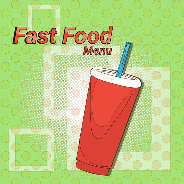 buz cola sokak festivali, koleksiyon kavramı yemek fast food menü Dikişsiz desen arka plan