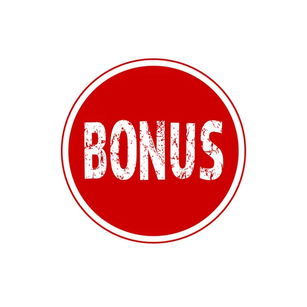 Bônus ícone circular isolado adesivo emblema logotipo elementos de design —  Vetores de Stock