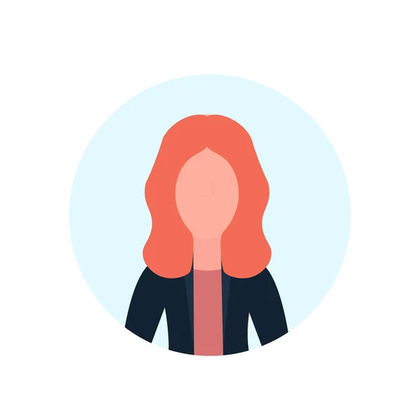 Avatar woman red hair business people person - Avatar & Emoticons Icons