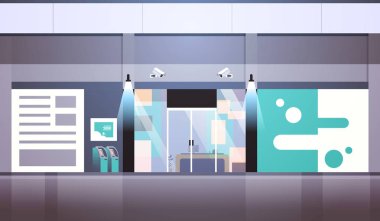 Güvenlik görevlisi giriş kapı iş dış gece görüş Cctv gözetim sistemi kamera ekipmanı düz yatay kurma