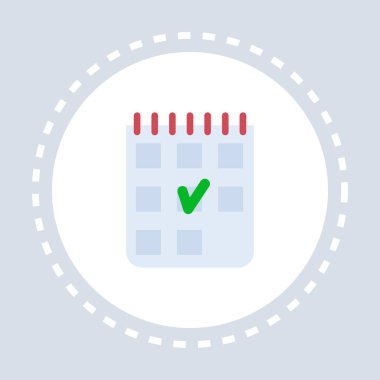 Tıbbi geçmişi onay listesi Not defteri simgesi sağlık hizmeti logo tıp ve sağlık sembol kavramı düz