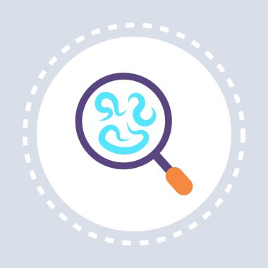 yakınlaştırma mikroorganizma virüs bakteriler mikroplar biyolojik ve tıbbi araştırma düz büyütme