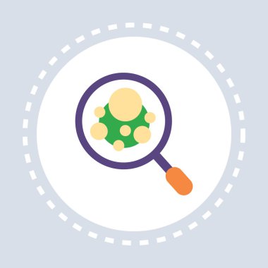 yakınlaştırma mikroorganizma virüs bakteriler mikroplar biyolojik ve tıbbi araştırma düz büyütme