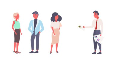 cv formu özgeçmiş grup iş adamları röportaj özgeçmiş işe alım aday iş pozisyon kavramı düz doodle yatay izole vektör çizim işe seçme holding İK adam