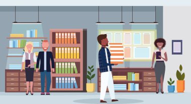 çalışma office konferans oda iç daire tam uzunlukta yatay toplantı yarış iş adamları takım çalışma süreci ortak çalışma merkezi kavramı arkadaşları mix