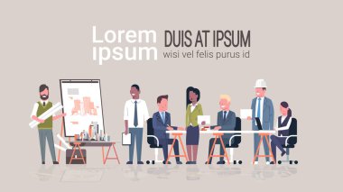 adam gösteren çizim bina mimar şövale yönetim kurulu iş adamları mühendisleri grup kaydırma için proje ekibi toplantı sunu kavramı yatay tam uzunlukta kopya alanı