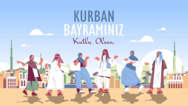 Arap halkı bayram bayramını mübarek bayramla kutluyor.