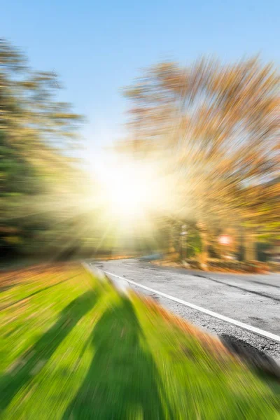 Strada Pulita Del Giardino Della Città — Foto Stock