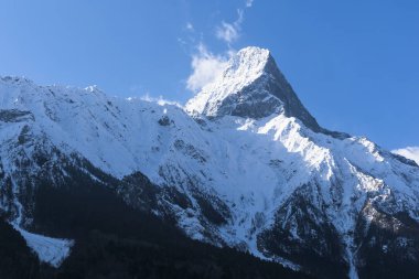 dağ sırtı, manzara tibet Çin.