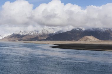 tibet Çin temiz manzara.