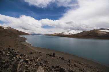 tibet Çin temiz manzara.