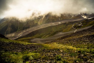 Çin, Tibet manzara.