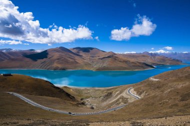 Çin, Tibet manzara.