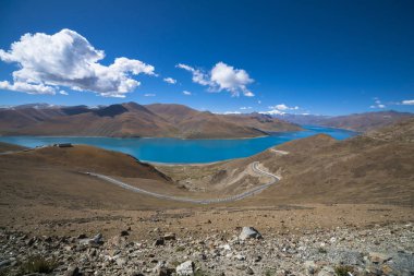 Çin, Tibet manzara.
