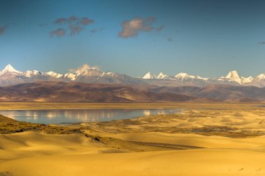 Çin, Tibet manzara.