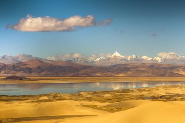 Çin, Tibet manzara.