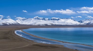 Çin, Tibet manzara.