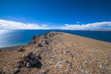 tibet Çin temiz manzara.