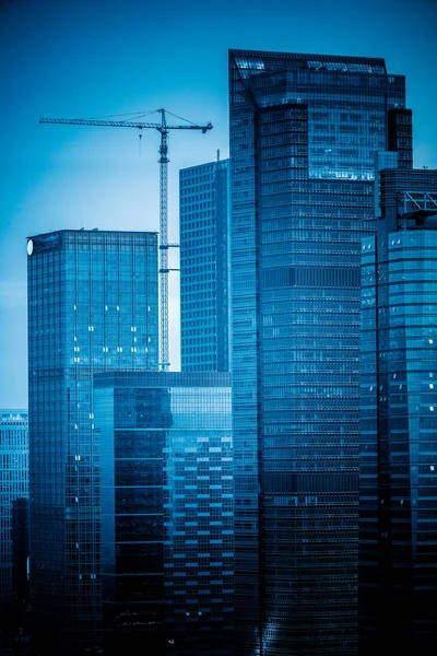 Skyline Shenzhen China Night — Stock Photo, Image