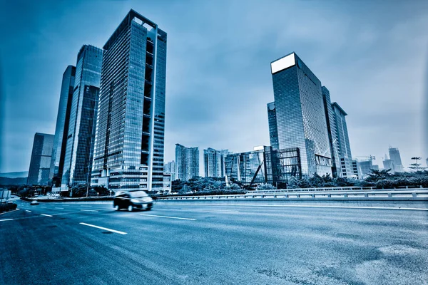 Verkeersinfo Van Stad Shanghai China — Stockfoto