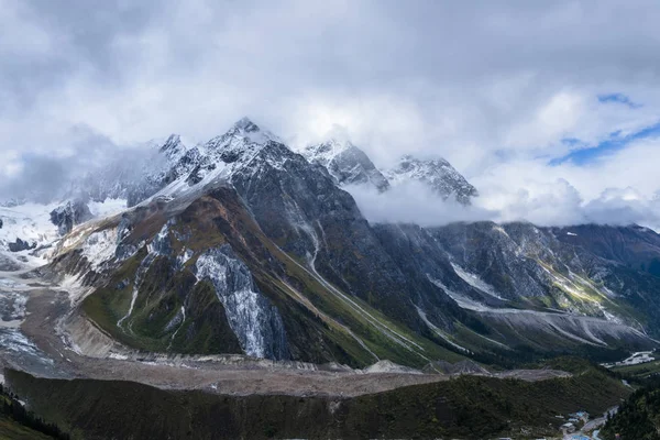 Bergsryggen Landskap Tibet Kina — Stockfoto