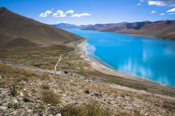 Krajina Tibetu Číně — Stock fotografie
