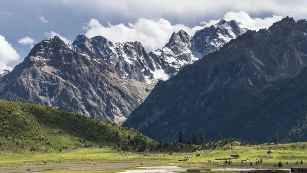 Paisaje Limpio Tibet China — Foto de Stock