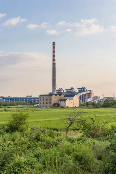Enerji Santrali Temelin Shanghai Çin — Stok fotoğraf