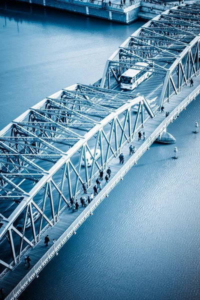 Садовый Мост Фарфора Шагай — стоковое фото