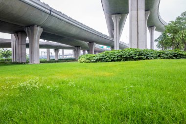 Köprü Üstgeçit, shanghai, Çin.
