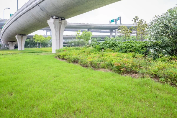 Köprü Üstgeçit, shanghai, Çin.