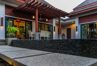 Bahçe otel Tayland at.