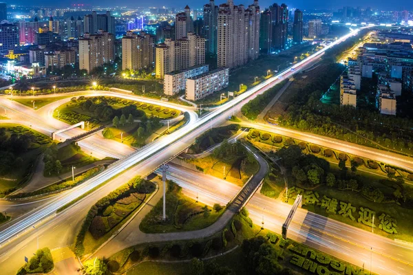 Quer Durch Die Stadt China — Stockfoto
