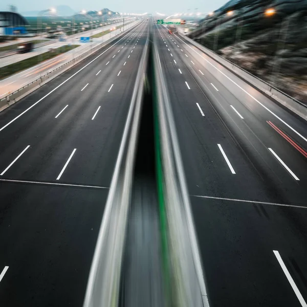 Landschaft Sauberer Autobahnen China — Stockfoto