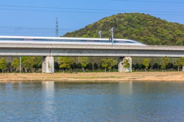 Tren Garı uzak hız, Çin shanghai.