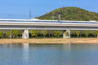 Tren Garı uzak hız, Çin shanghai.