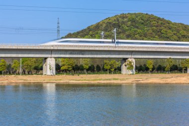 Tren Garı uzak hız, Çin shanghai.