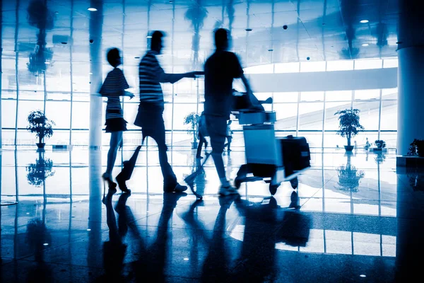 Viaggiatore Affari Aeroporto Immagini Toniche — Foto Stock