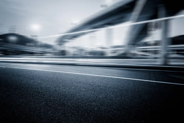 Trânsito Rápido Cidade Carros Movimento — Fotografia de Stock