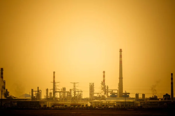 Chemische Fabriek Afgezwakt Iamges Zhaijiang China — Stockfoto