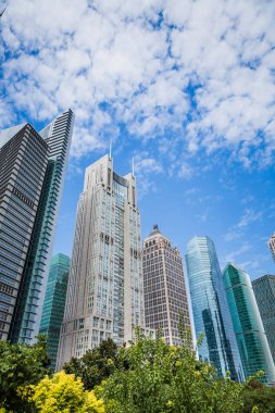 Office alanında en yeşil bahçe shanghai Çin.