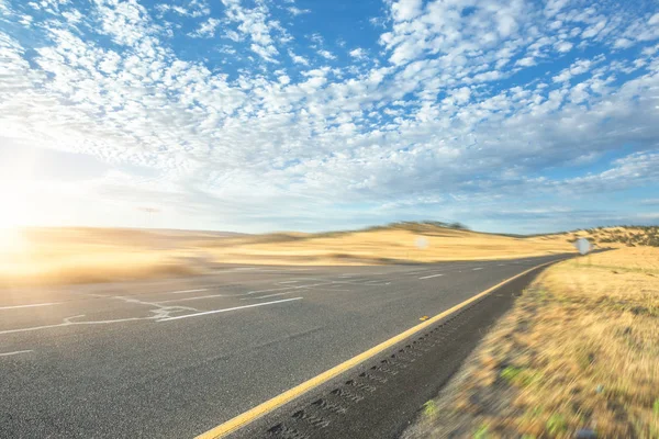 Amerika Temiz Otoban Yol — Stok fotoğraf