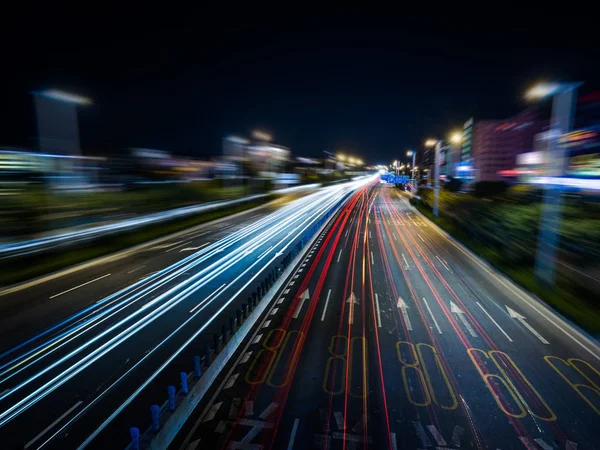 急速な都市交通 — ストック写真