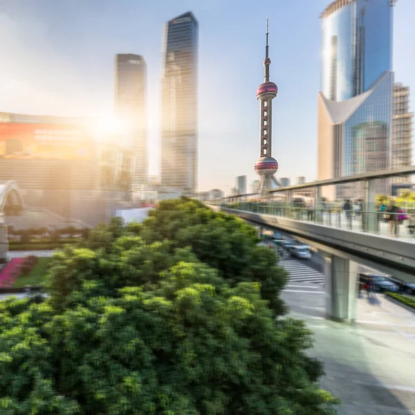 Grün Der Stadt Shanghai China — Stockfoto